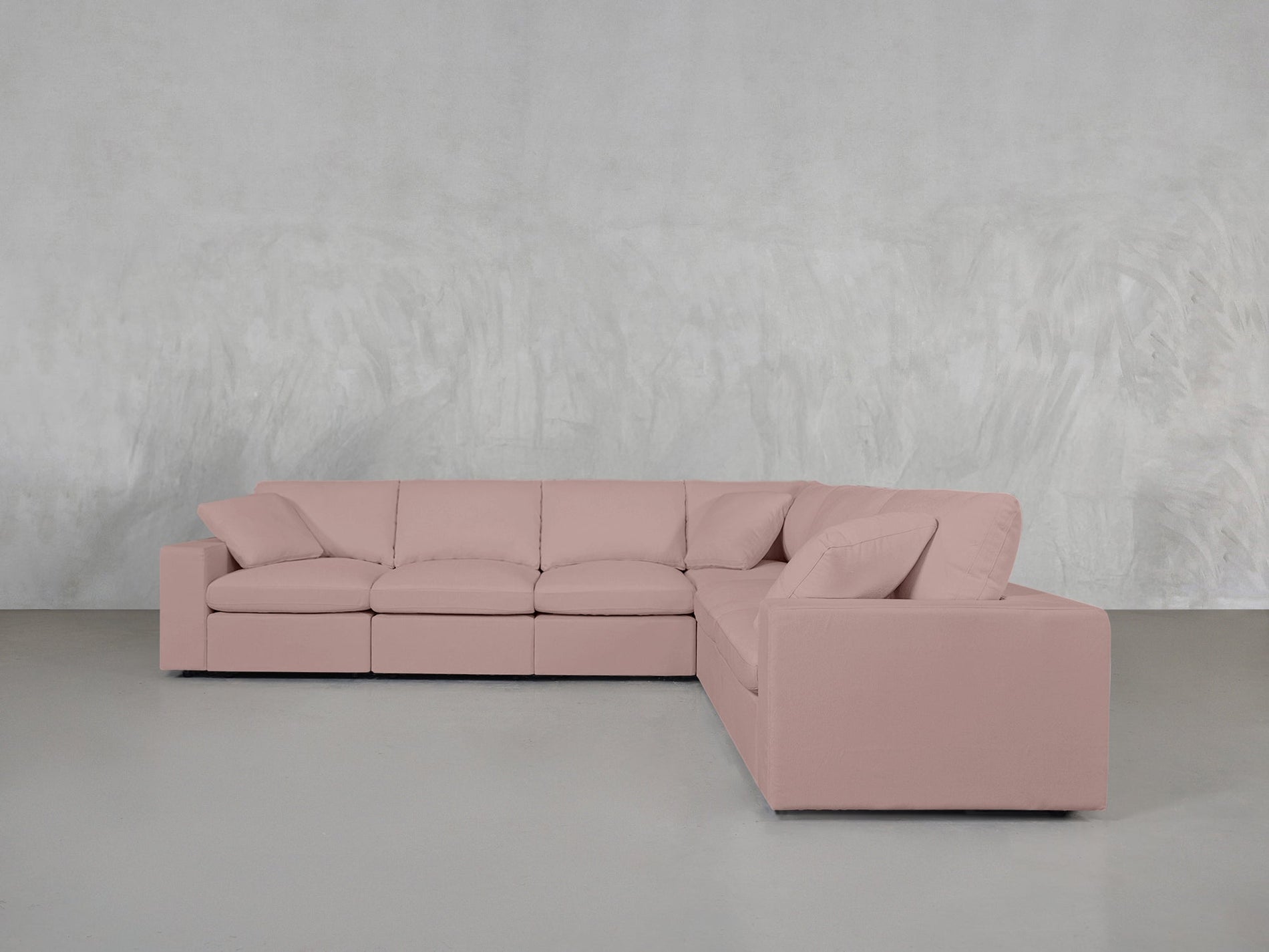 6 - Seat Modular Corner Right Sectional - 7th Avenue