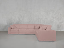 6 - Seat Modular Corner Right Sectional - 7th Avenue