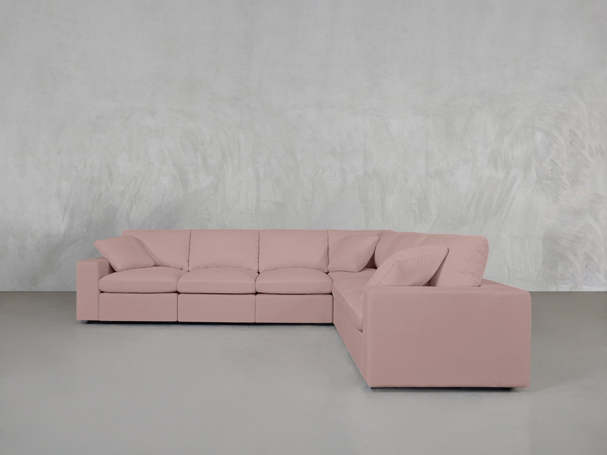 6 - Seat Modular Corner Right Sectional - 7th Avenue