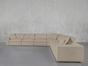 6-Seat Modular Corner Right Sectional - 7th Avenue