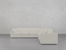 6 - Seat Modular Corner Right Sectional - 7th Avenue