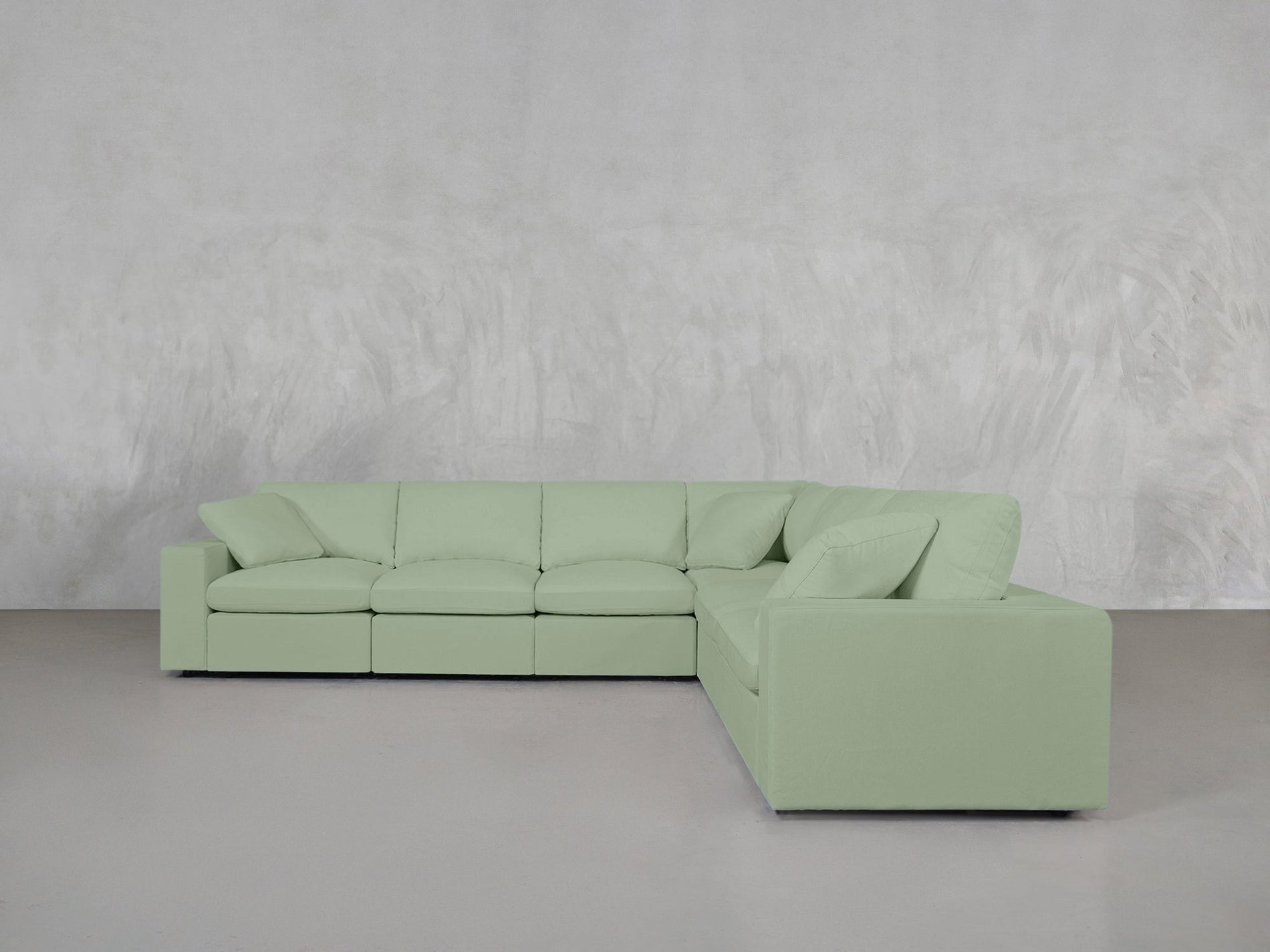 6-Seat Modular Corner Right Sectional - 7th Avenue