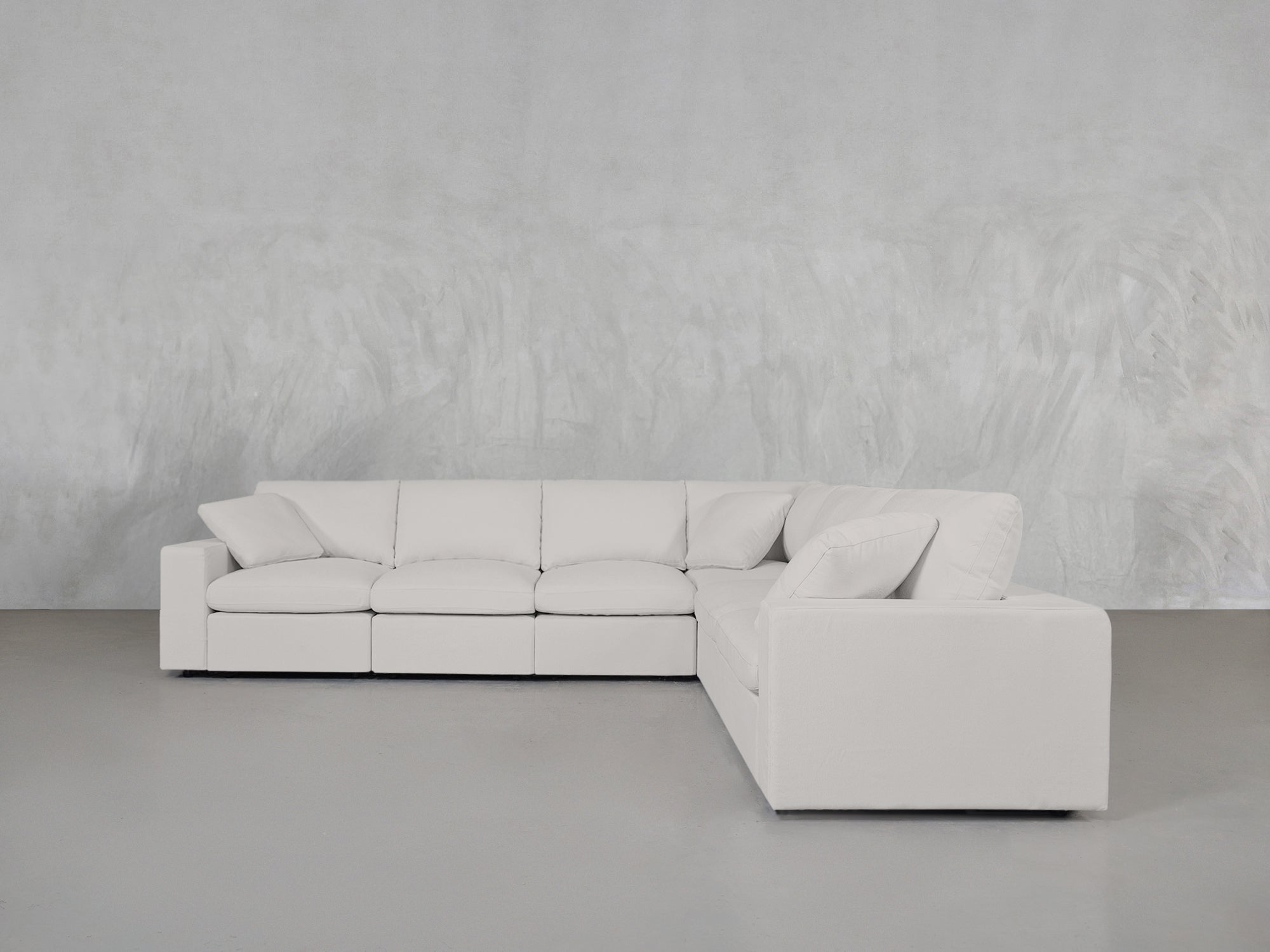 6 - Seat Modular Corner Right Sectional - 7th Avenue
