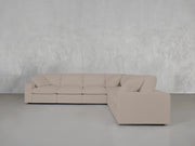 6 - Seat Modular Corner Right Sectional - 7th Avenue