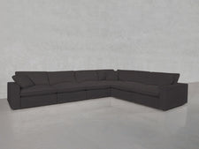 6 - Seat Modular Corner Right Sectional - 7th Avenue