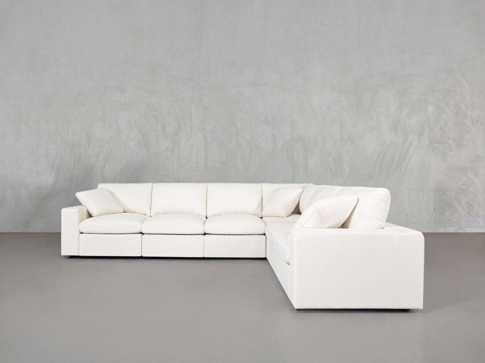 6 - Seat Modular Corner Right Sectional - 7th Avenue