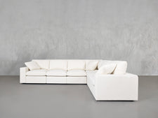 6 - Seat Modular Corner Right Sectional - 7th Avenue