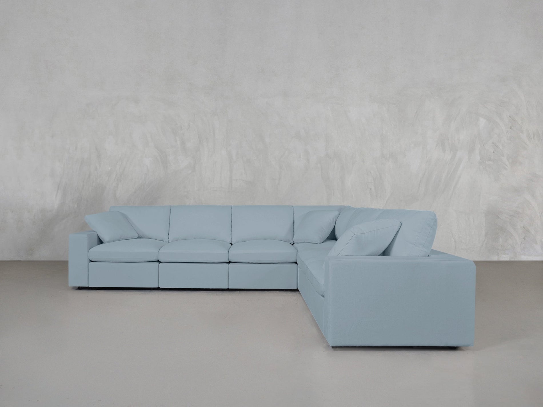 6 - Seat Modular Corner Right Sectional - 7th Avenue