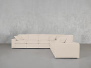6 - Seat Modular Corner Right Sectional - 7th Avenue