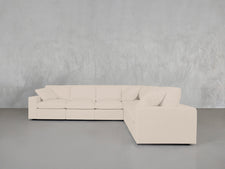 6 - Seat Modular Corner Right Sectional - 7th Avenue