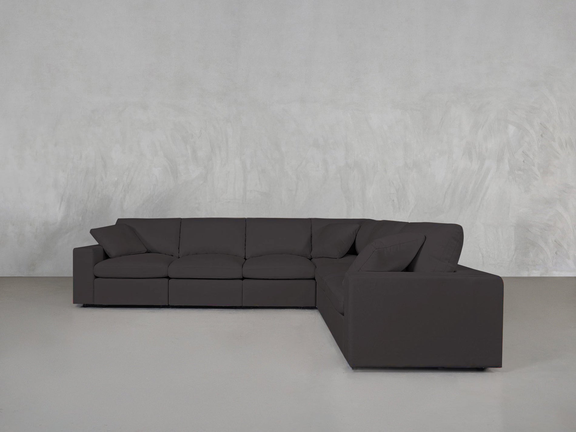 6 - Seat Modular Corner Right Sectional - 7th Avenue