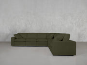 6-Seat Modular Corner Right Sectional - 7th Avenue