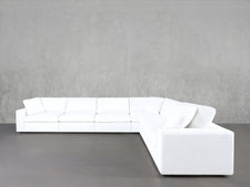 6 - Seat Modular Corner Right Sectional - 7th Avenue