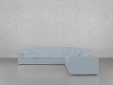 6 - Seat Modular Corner Right Sectional - 7th Avenue