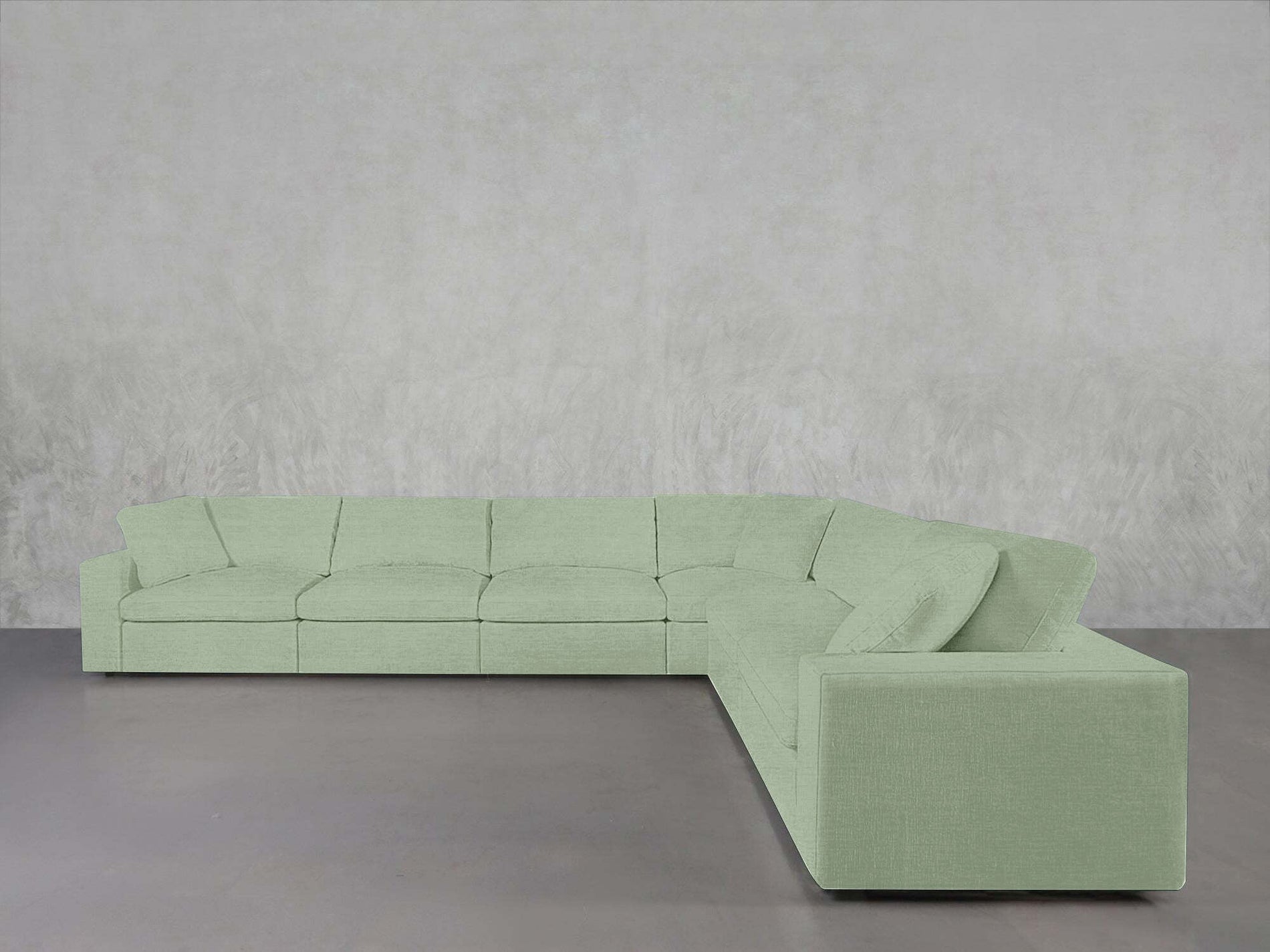 6-Seat Modular Corner Right Sectional - 7th Avenue