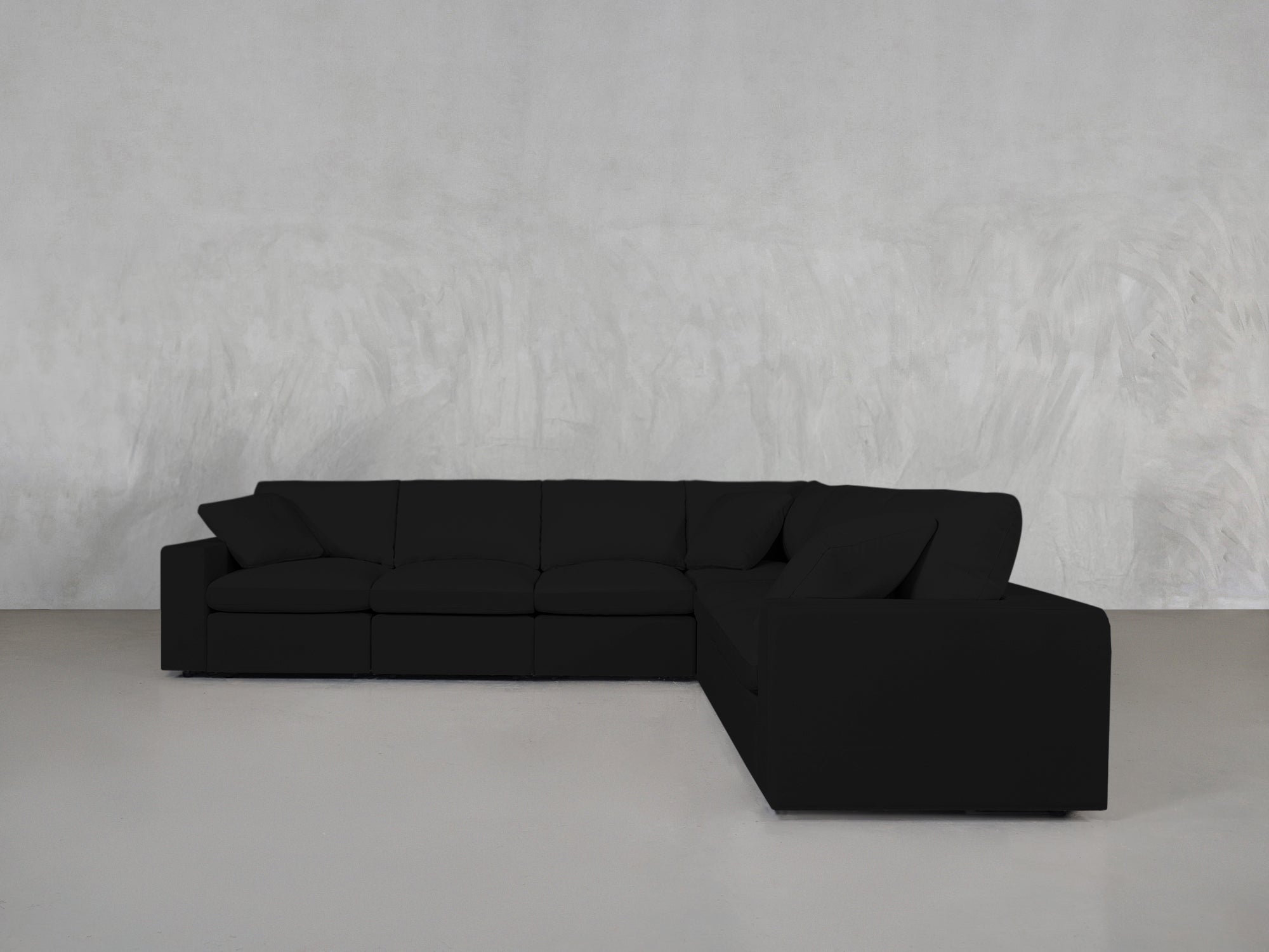 6 - Seat Modular Corner Right Sectional - 7th Avenue