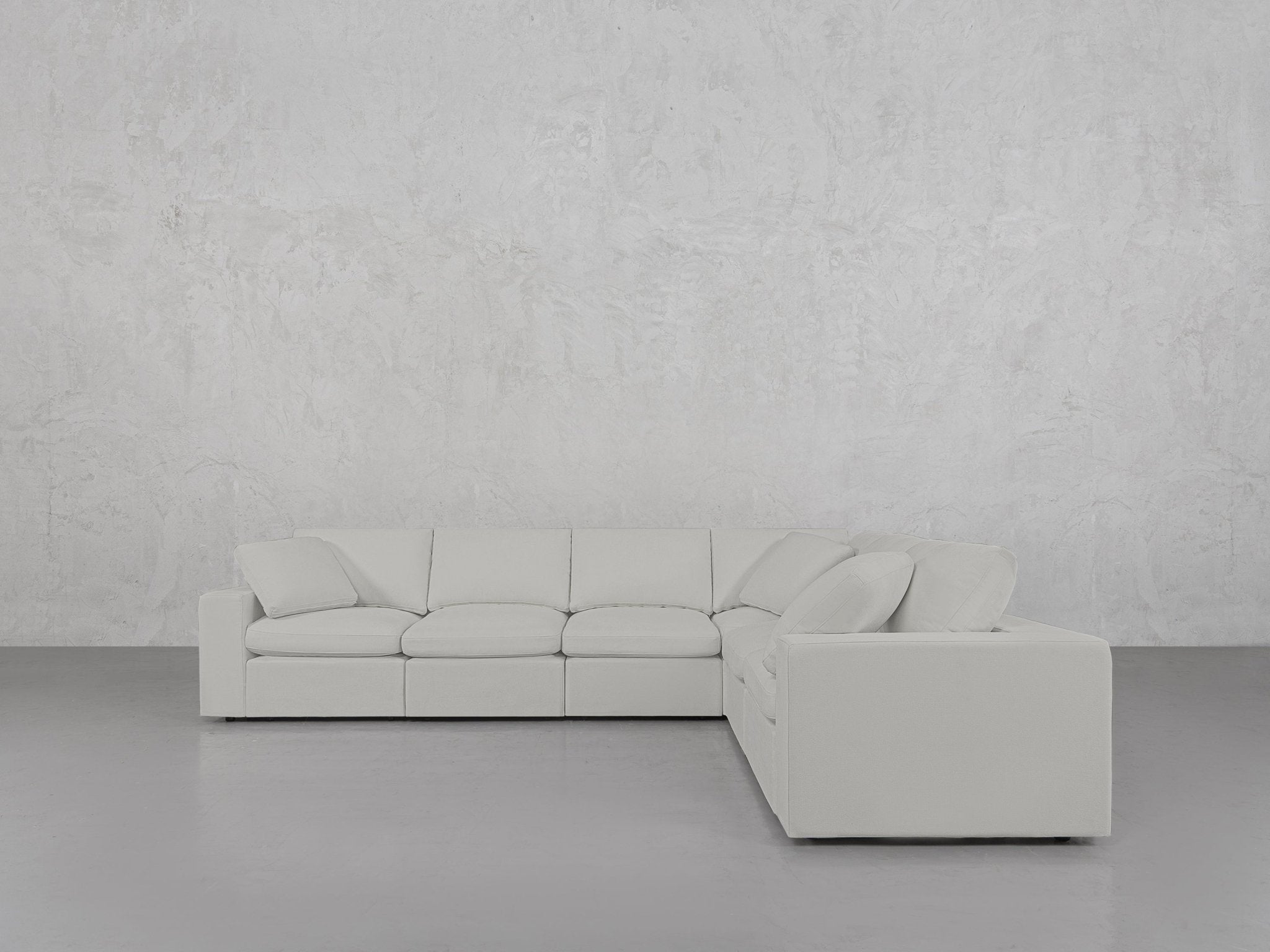 6 - Seat Modular Corner Right Sectional - 7th Avenue