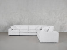 6 - Seat Modular Corner Right Sectional - 7th Avenue