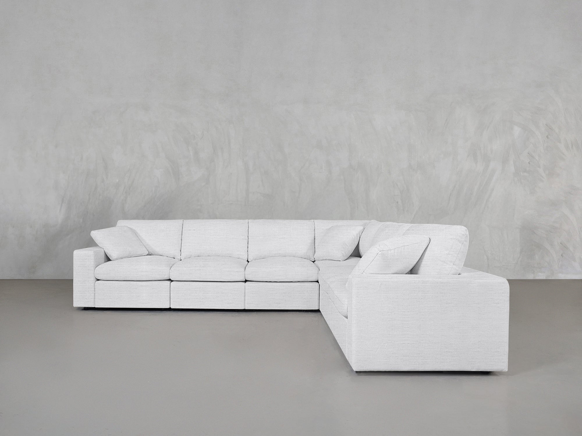 6 - Seat Modular Corner Right Sectional - 7th Avenue