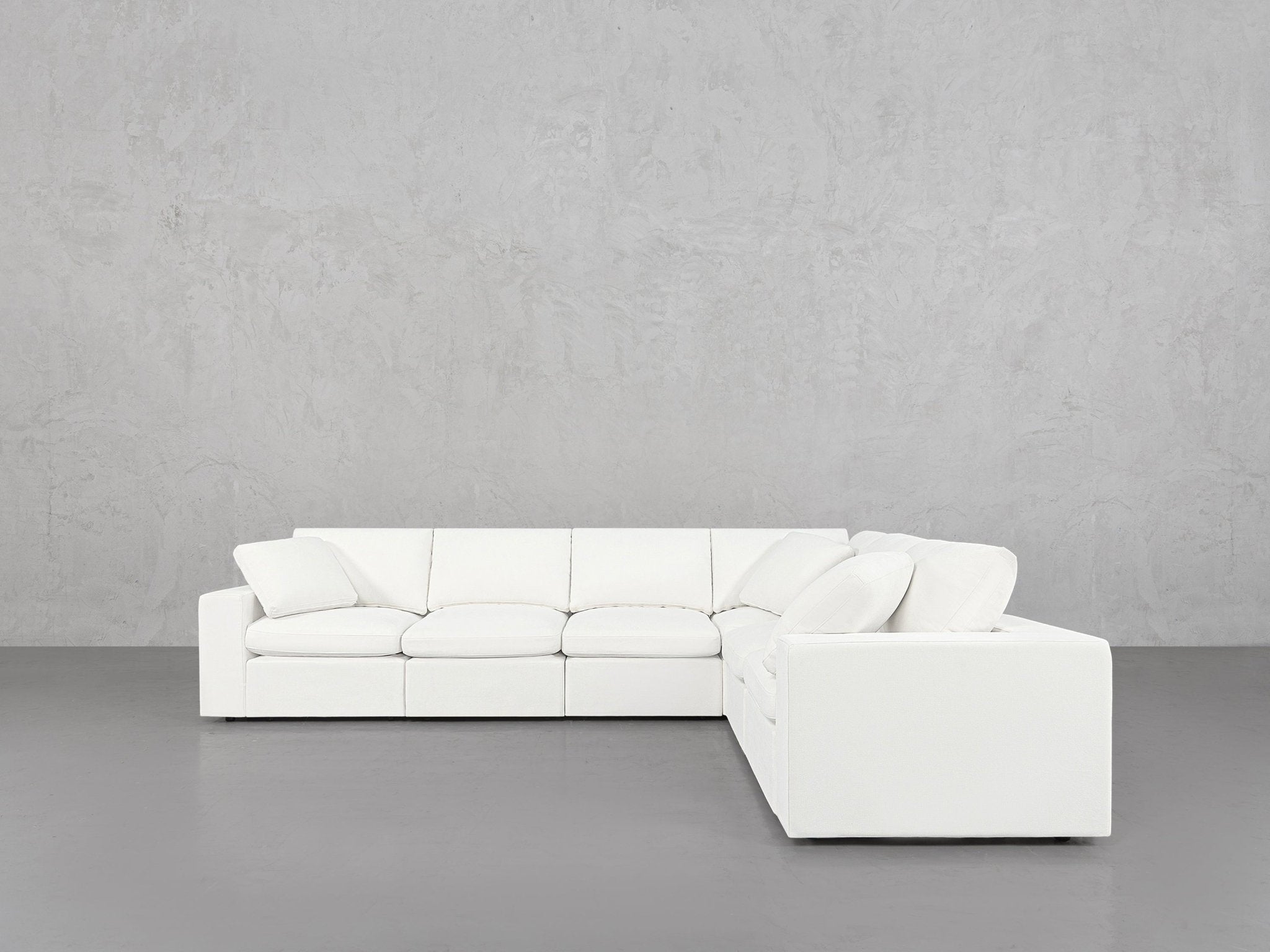 6 - Seat Modular Corner Right Sectional - 7th Avenue