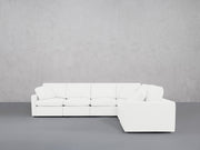 6-Seat Modular Corner Right Sectional (Thin Arms) - 7th Avenue
