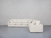 6-Seat Modular Corner Right Sectional (Thin Arms) - 7th Avenue