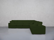 6-Seat Modular Corner Right Sectional (Thin Arms) - 7th Avenue