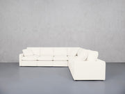 6-Seat Modular Corner Right Sectional (Thin Arms) - 7th Avenue