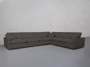 6-Seat Modular Corner Right Sectional (Thin Arms) - 7th Avenue