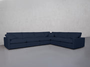 6-Seat Modular Corner Right Sectional (Thin Arms) - 7th Avenue