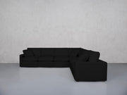 6-Seat Modular Corner Right Sectional (Thin Arms) - 7th Avenue