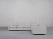 6-Seat Modular Corner Right Sectional (Thin Arms) - 7th Avenue