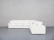 6-Seat Modular Corner Right Sectional (Thin Arms) - 7th Avenue