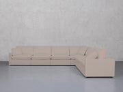 6-Seat Modular Corner Right Sectional (Thin Arms) - 7th Avenue