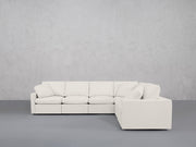6-Seat Modular Corner Right Sectional (Thin Arms) - 7th Avenue