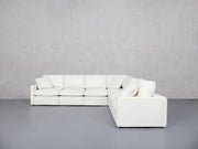 6-Seat Modular Corner Right Sectional (Thin Arms) - 7th Avenue