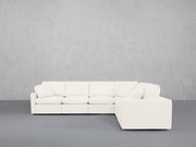 6-Seat Modular Corner Right Sectional (Thin Arms) - 7th Avenue