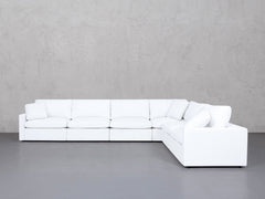 6-Seat Modular Corner Right Sectional (Thin Arms)