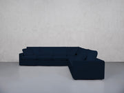 6-Seat Modular Corner Right Sectional (Thin Arms) - 7th Avenue