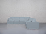 6-Seat Modular Corner Right Sectional (Thin Arms) - 7th Avenue