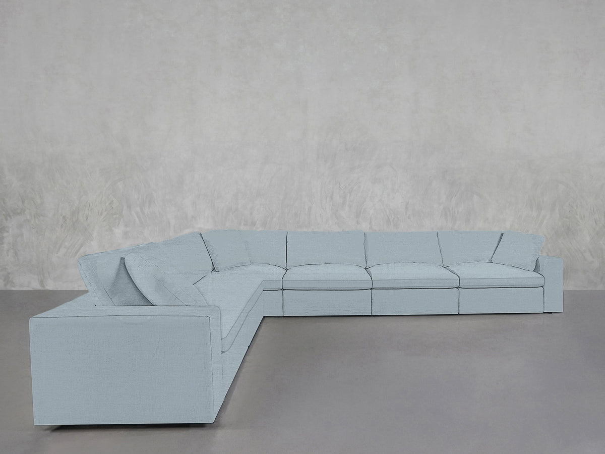 6 - Seat Modular Corner Sectional - 7th Avenue
