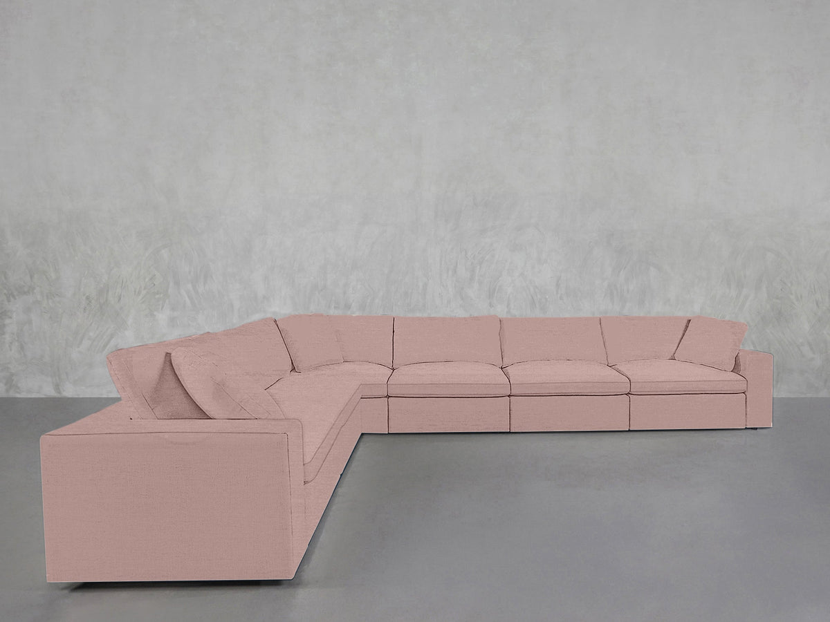 6 - Seat Modular Corner Sectional - 7th Avenue