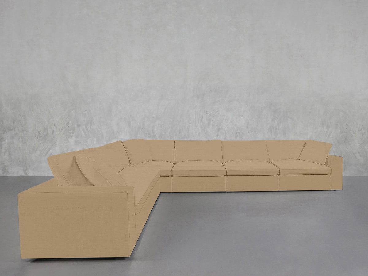 6 - Seat Modular Corner Sectional - 7th Avenue