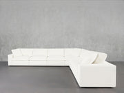 6-Seat Modular Corner Right Sectional