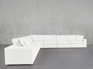 6 - Seat Modular Corner Sectional - 7th Avenue