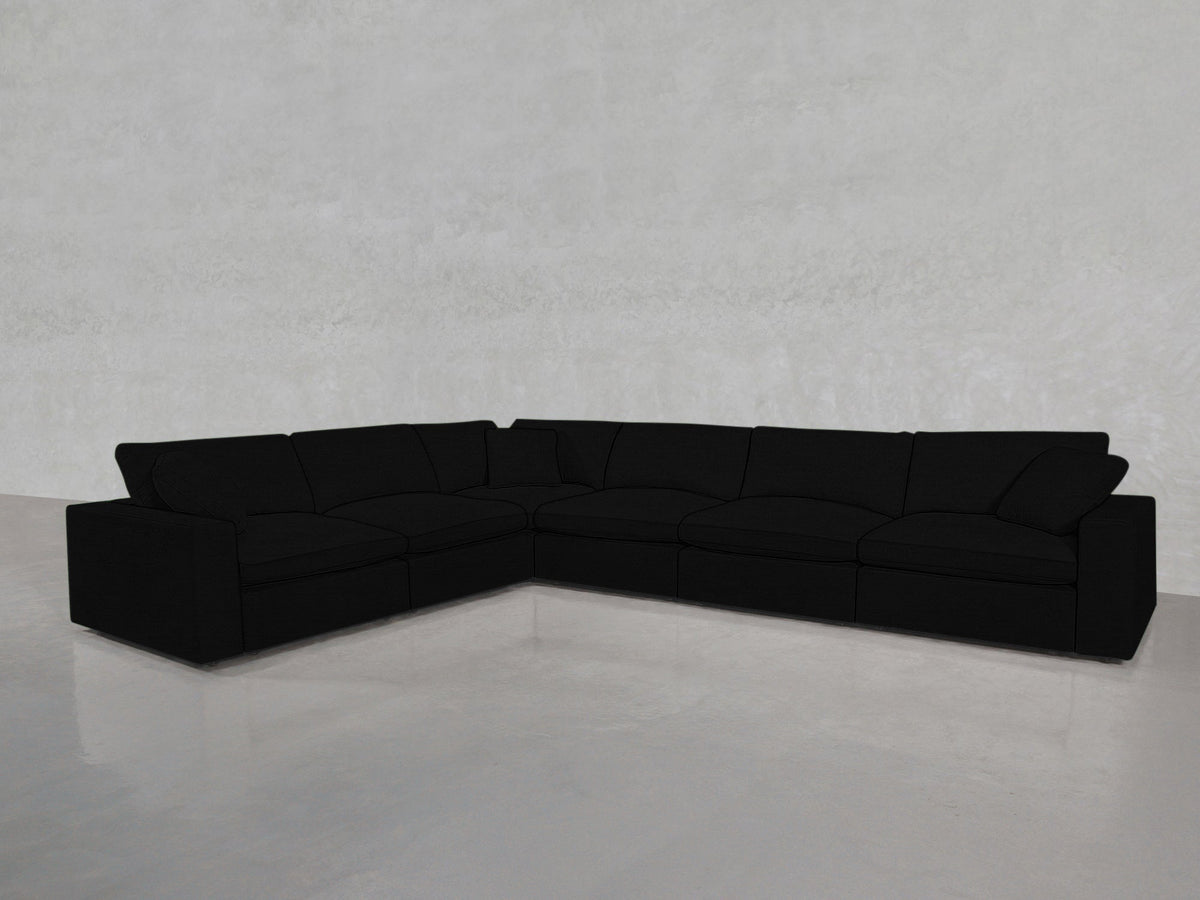 6 - Seat Modular Corner Sectional - 7th Avenue