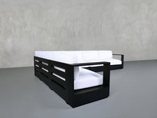6 - Seat Modular Corner Sectional Aluminum Outdoor - 7th Avenue