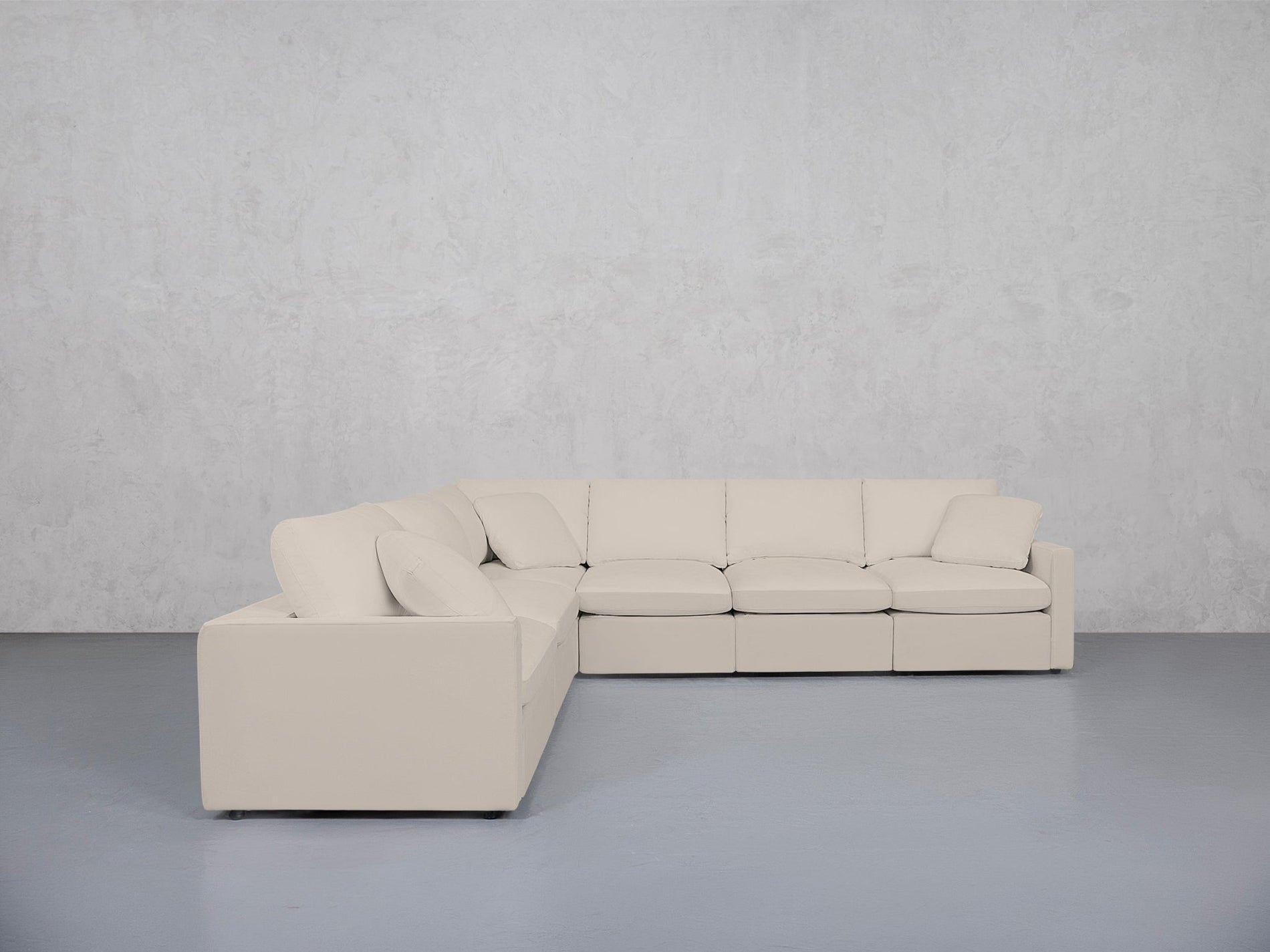 6-Seat Modular Corner Sectional (Thin Arms) - 7th Avenue