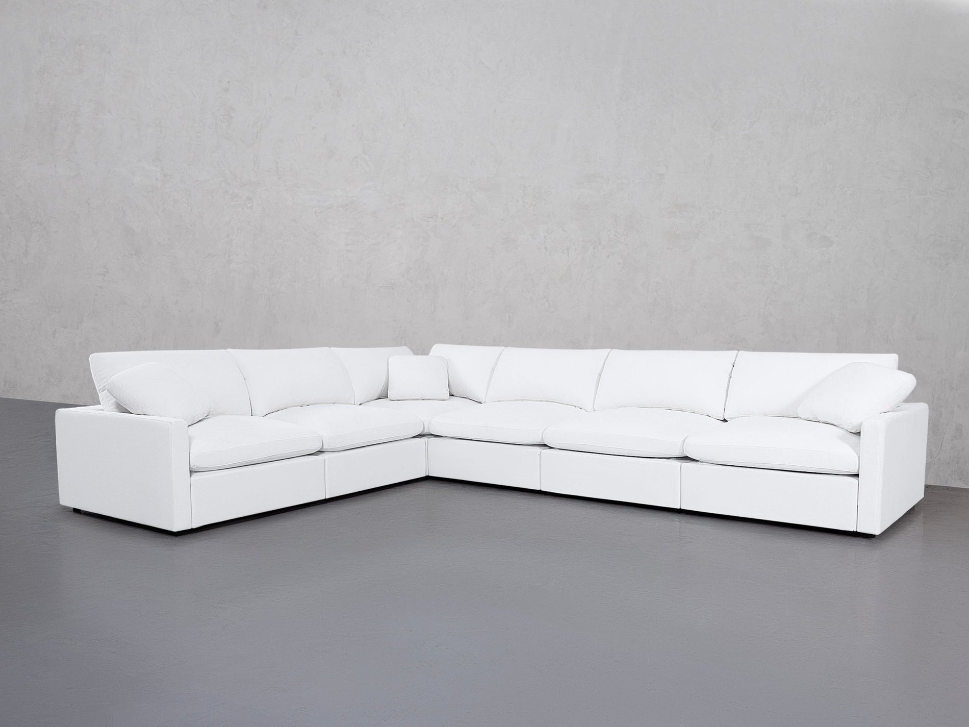 6-Seat Modular Corner Sectional (Thin Arms) - 7th Avenue