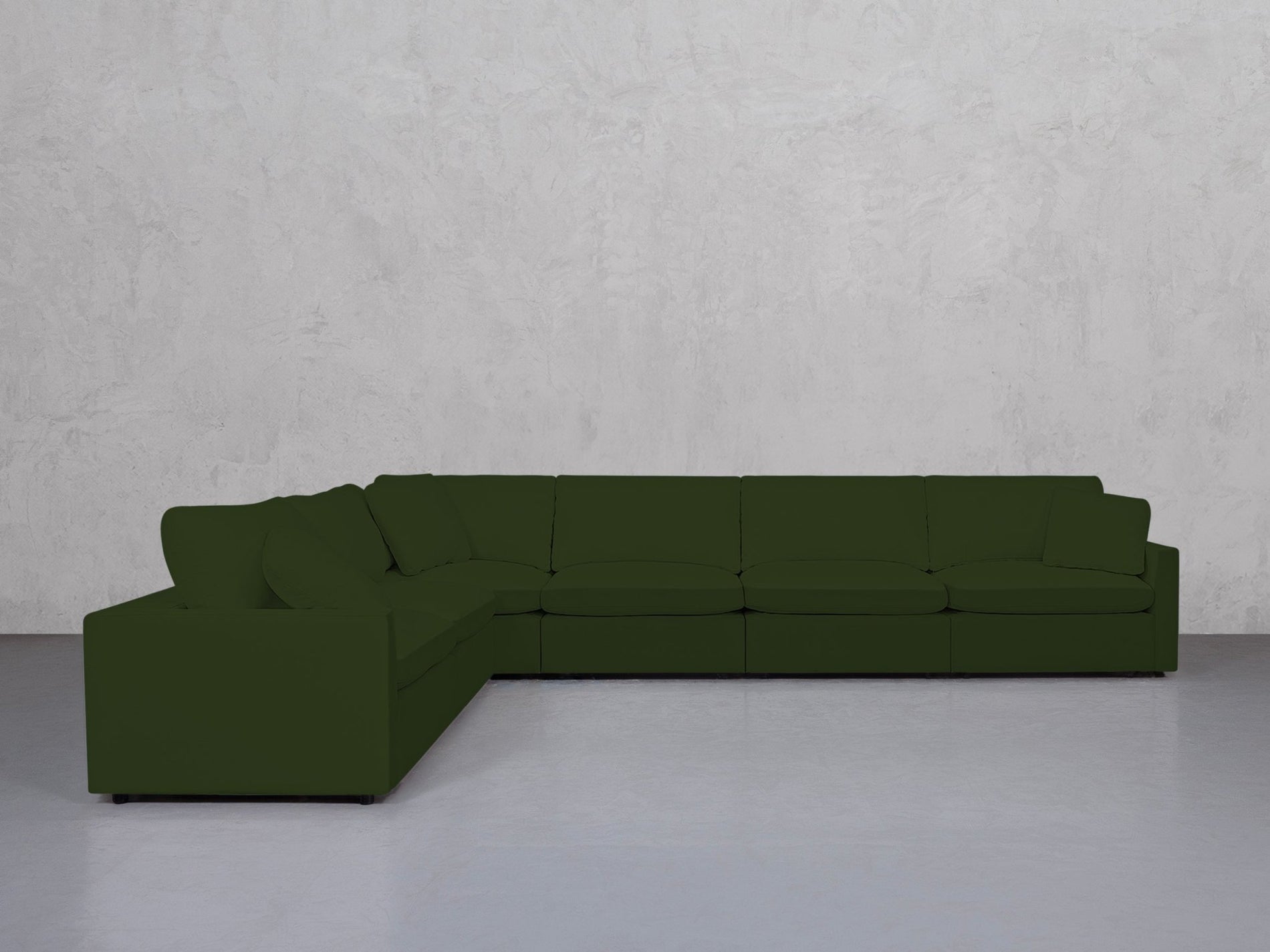 6-Seat Modular Corner Sectional (Thin Arms) - 7th Avenue